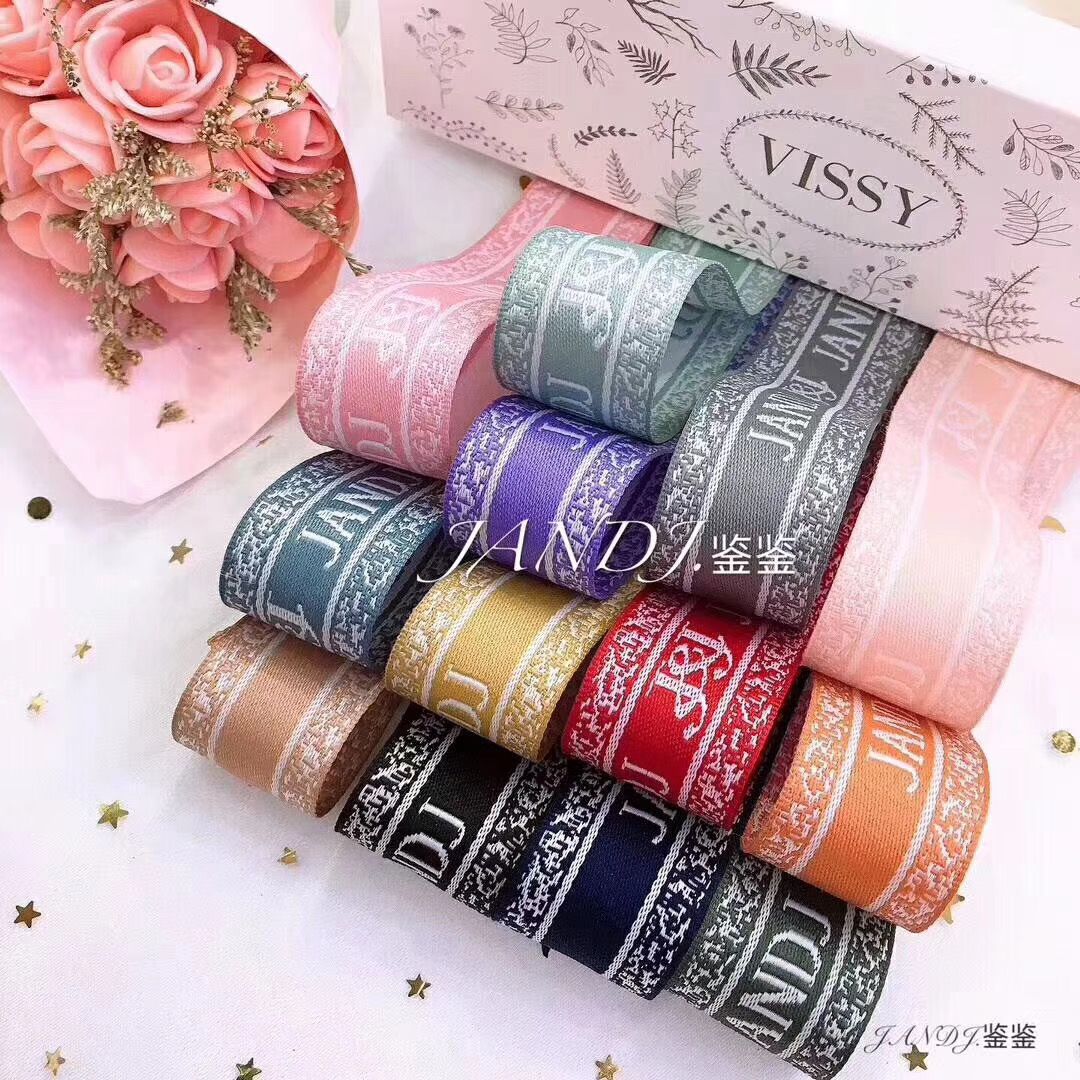 Hl130- Snowflake Edge Letter Strap For Jianjian Fashion Clothing Accessories