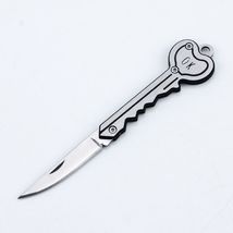 OK钥匙刀折叠钥匙刀户外刀具 便携迷你不锈钢小刀水果刀 四色可选