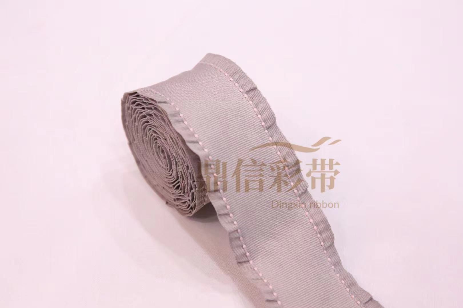 Dingxin Korean Premium Woven Tape, Korean woven tape, lace, dot tape, fabric lace tape factory direct sales, export 50Y detail image 5