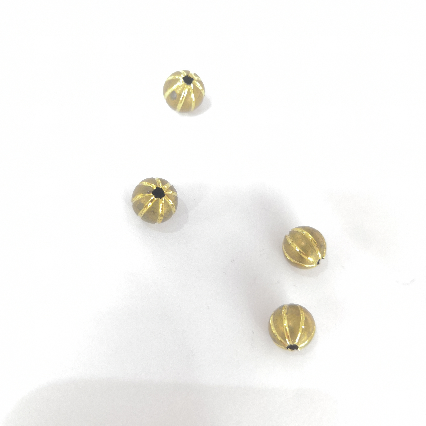 Copper tube bead batch flower