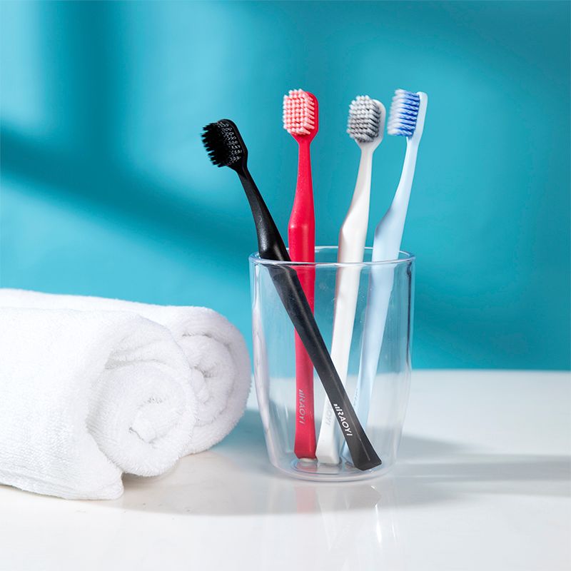 Kr Spiral Bristle Toothbrush Single Adult Household Wide Head Fine Soft Bristle Toothbrush Manufacturers Spot Wholesale Can Be Customized Application Scenario