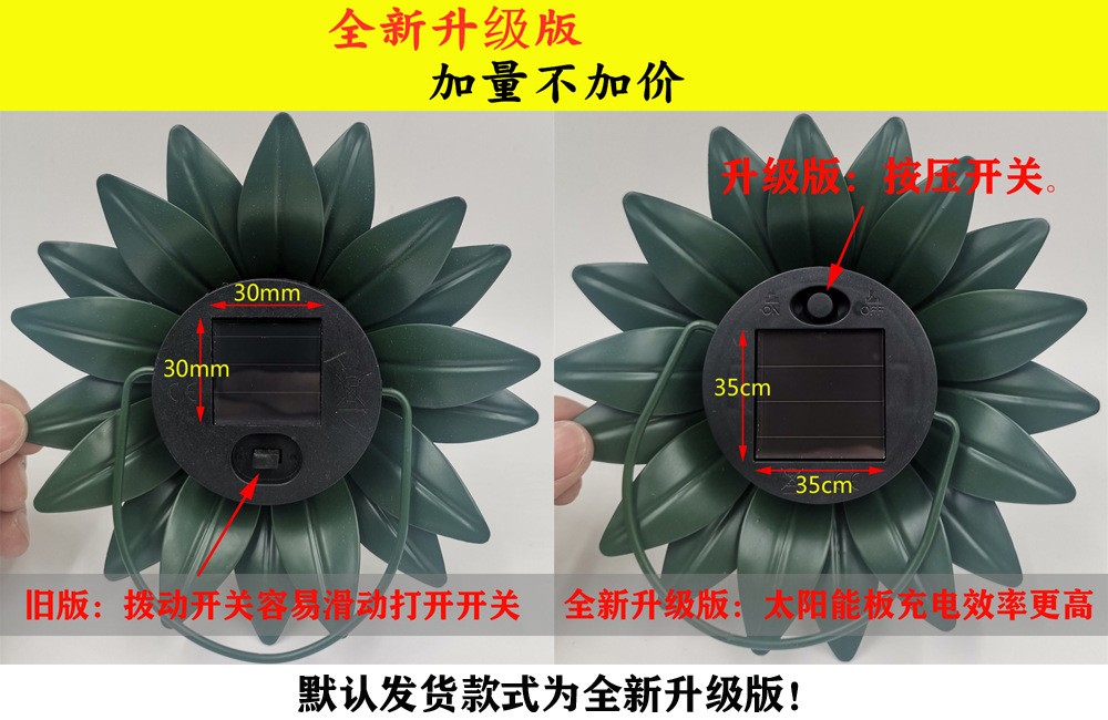 跨境爆款 太阳能菠萝灯铁艺灯笼led铜线灯串户外防水花园装饰挂灯详情图1