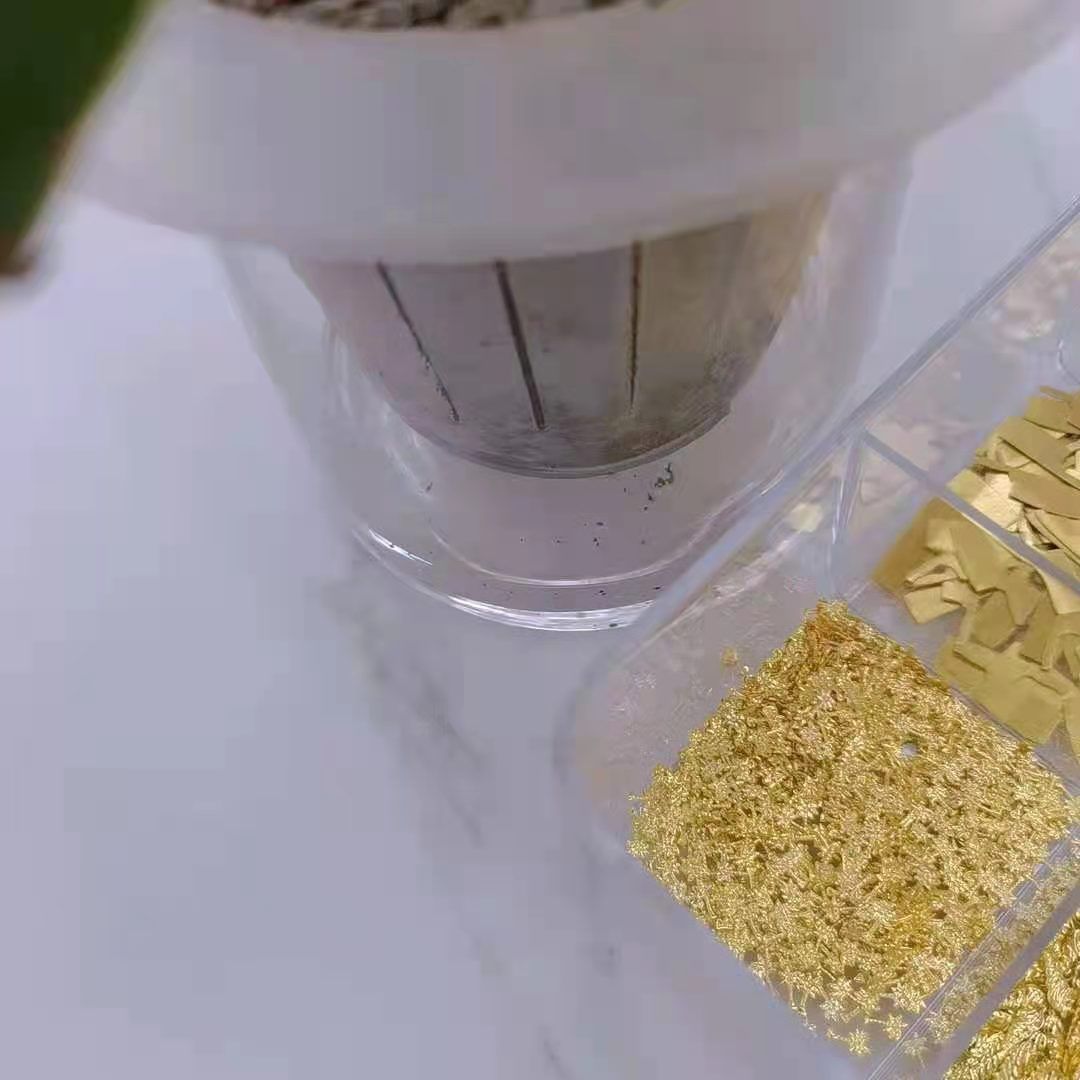 3.5X6.5 Mini and cute coconut tree nail art accessory 2021 New Style details Picture