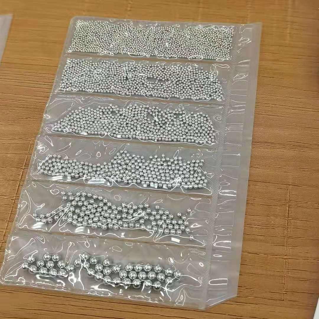Nail art small steel beads, nail art diamond accessories, caviar fine beads, grey round beads factory direct sales Specification drawing