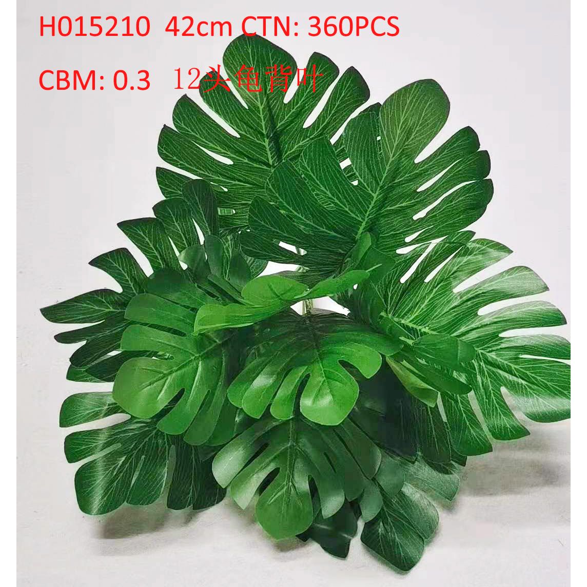 12 turtle back leaves H015210