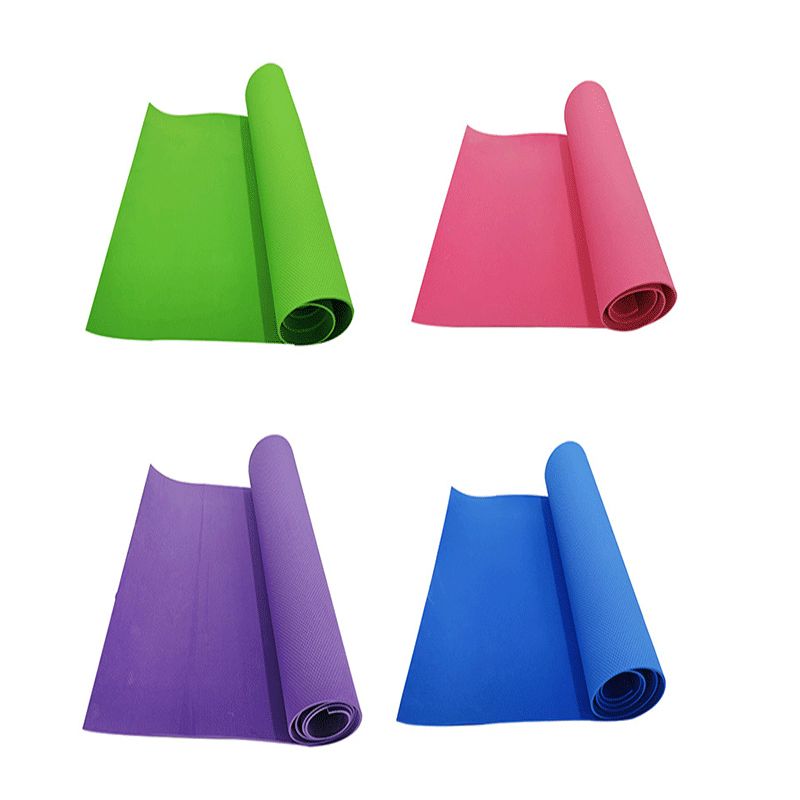 EVA瑜伽垫6mm初学者加厚瑜珈健身毯平板支撑瑜珈垫eva脚垫
