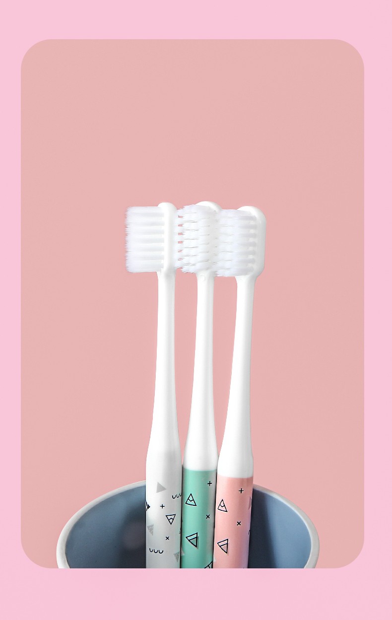 Antibacterial Toothbrush Couple 2 Adult Household Soft Silk Soft Bristle Toothbrush Manufacturers Spot Wholesale undefined