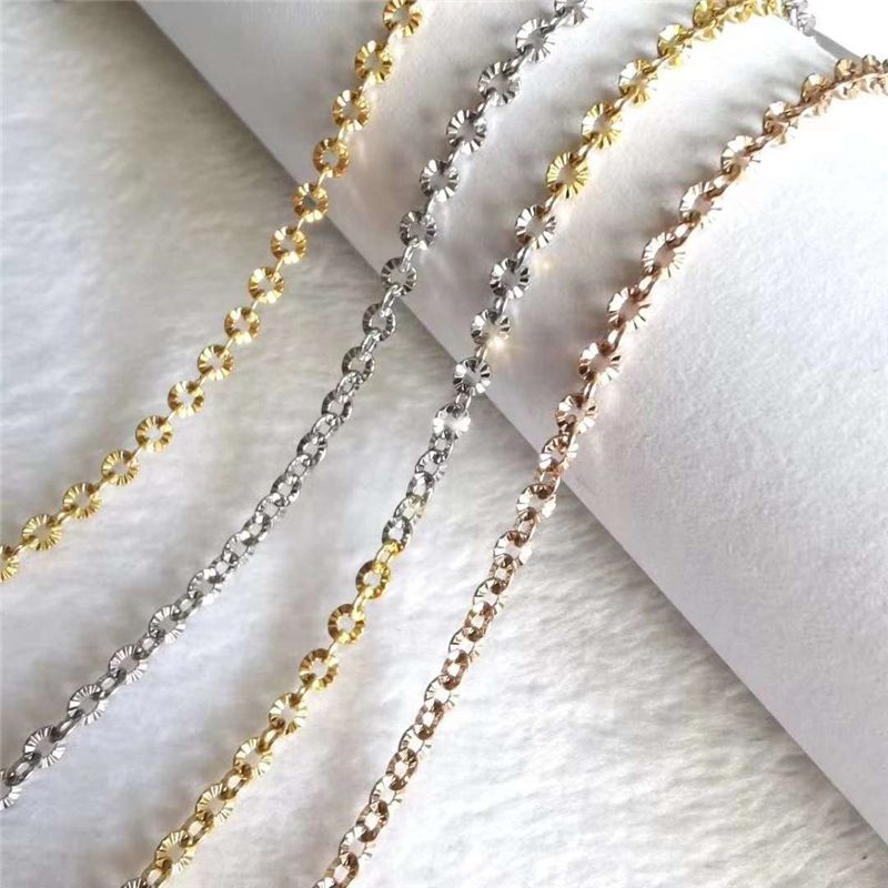 Exquisite Simple Double Tripod Titanium Steel Accessories Stainless Steel Hammer Cross Chain Accessories Specification drawing