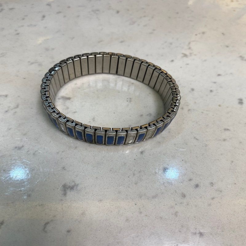 12mm蓝色滴胶手镯
