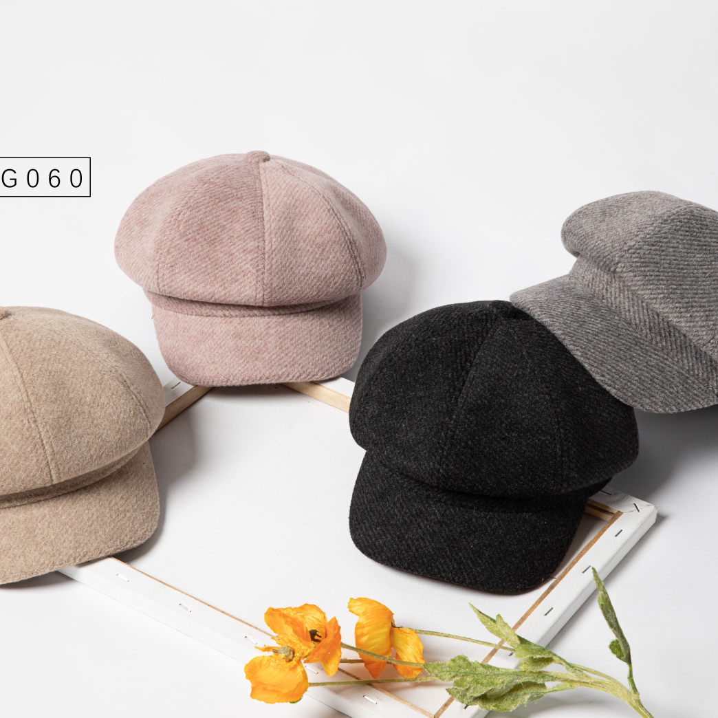 Drawn octagon hat