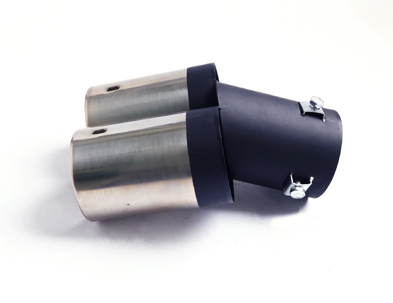 汽车尾喉双管尾管汽车消音器改装克鲁兹排气管尾改装尾管详情图6