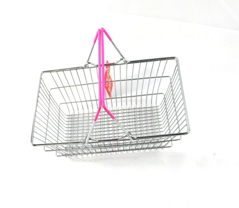 Electroplating of medium-sized shopping baskets detail image 1