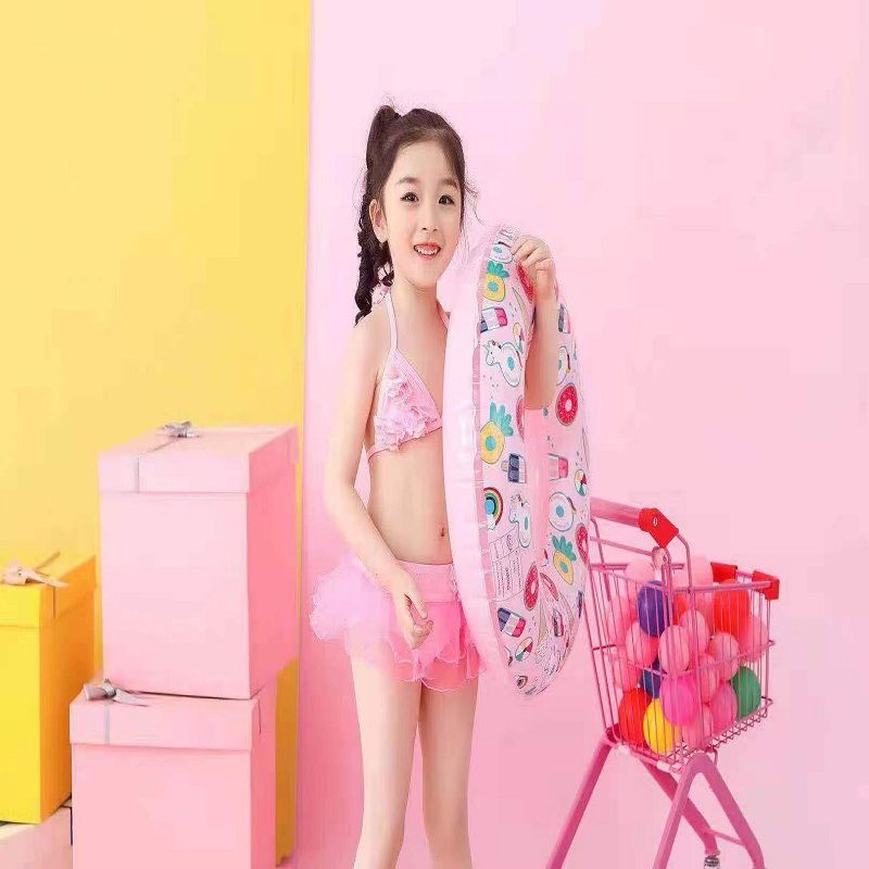游泳圈成人加厚网红ins女充气救生圈宝宝儿童3-4-6岁大人泳圈12
