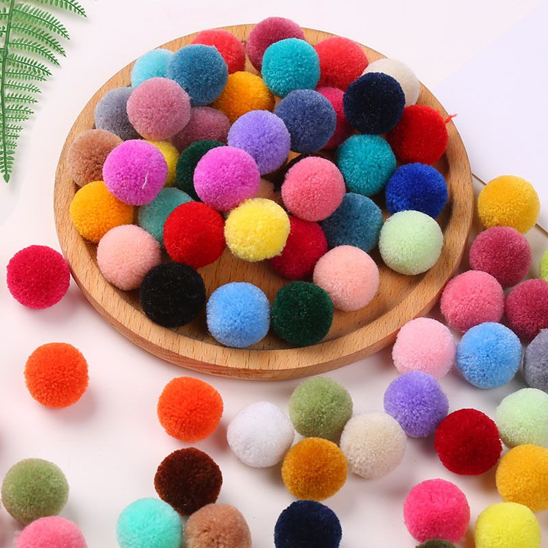 3cm Cashmere wool balls, cashmere knitted polyester plush balls, high-elasticity wool balls, diy Xingsheng Balls KSM030