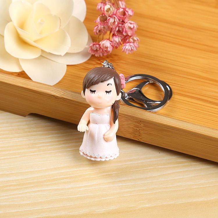 Resin Doll Key Chain Network Popular Diy Factory Direct Sales Invincible Charming details Picture