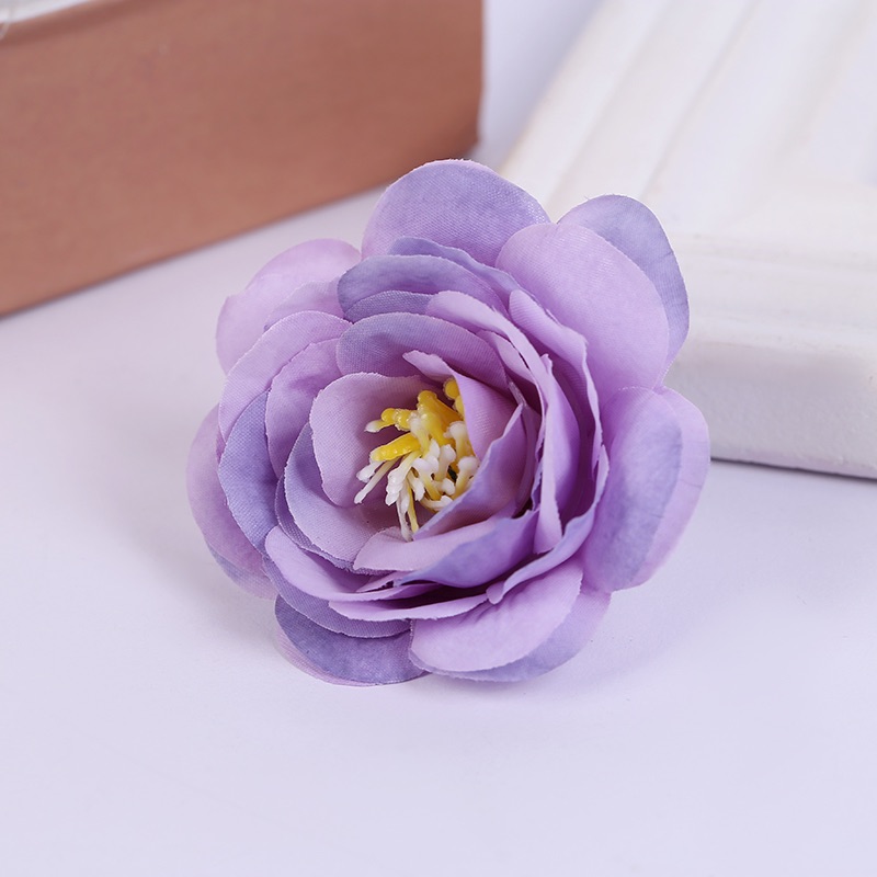 Purple peony flowers