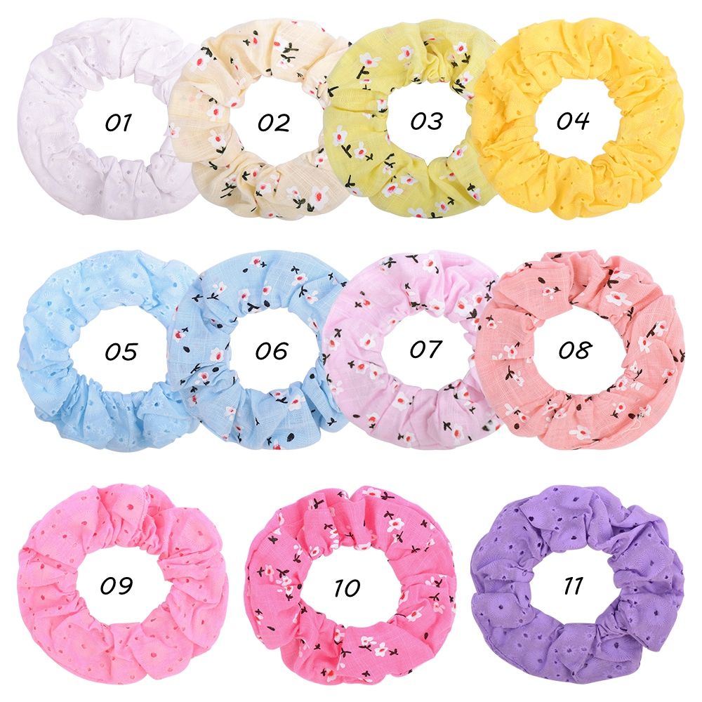 Cotton floral hair band