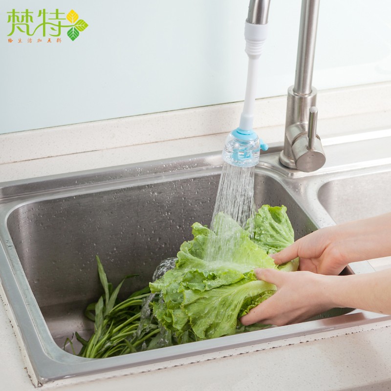 梵特 水龙头花洒节水器可旋转防溅自来水嘴过滤阀省水器详情图5