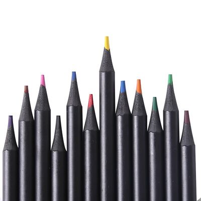 New 12-color colored pencils, doodling pencils, coloring brushes, art and painting, student stationery customization factory direct sales Specification image
