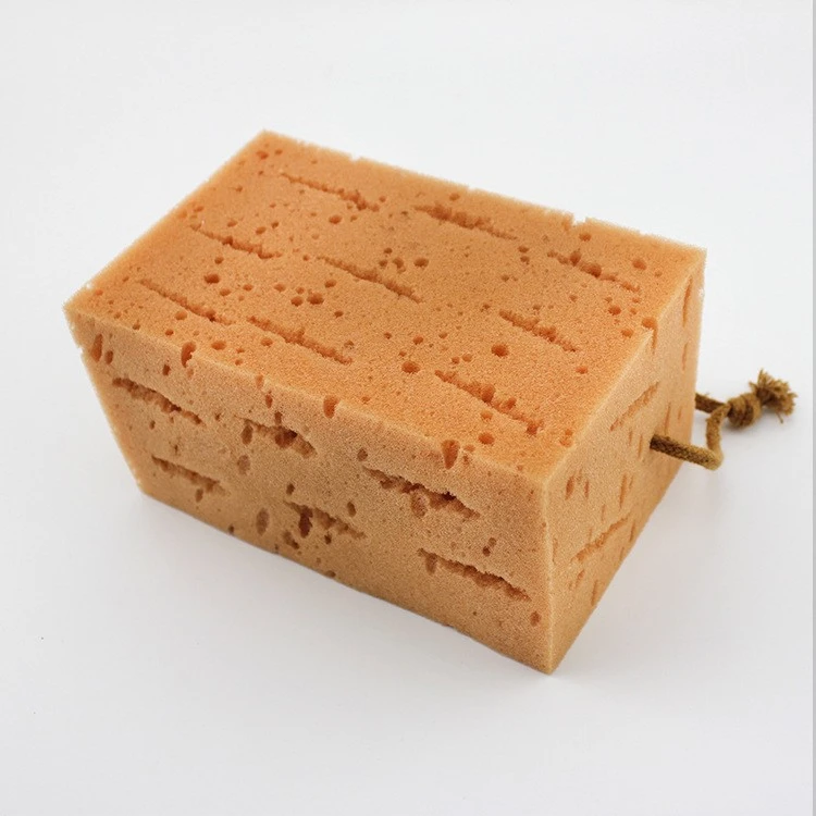 The thickened coral honeycomb car wash sponge is a large-pore water-absorbing sponge that won't damage the car paint detail image 3