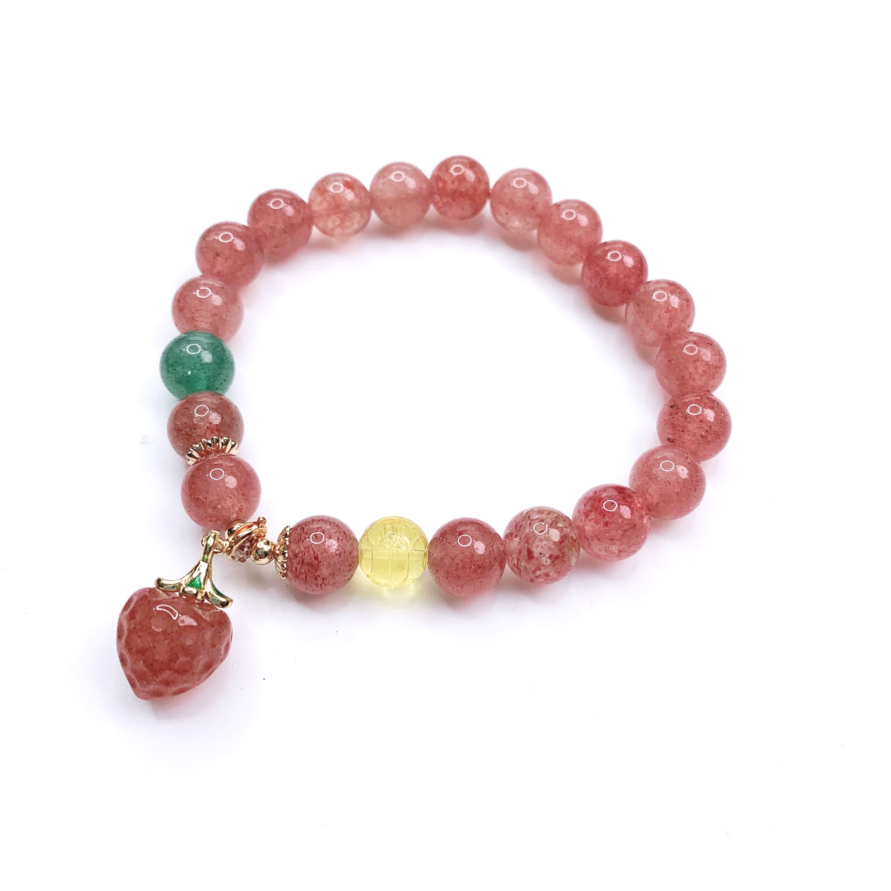 S1830草莓晶手链