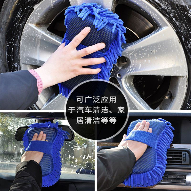 Large Chenier cleaning sponge blocks, car cleaning sponges, car washing sponges, car cleaning blocks, car washing maintenance cleaning sponges details Picture