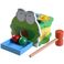 厂家直供木制宝宝动物青蛙敲球台 儿童锻炼手眼协调益智敲打玩具产品图