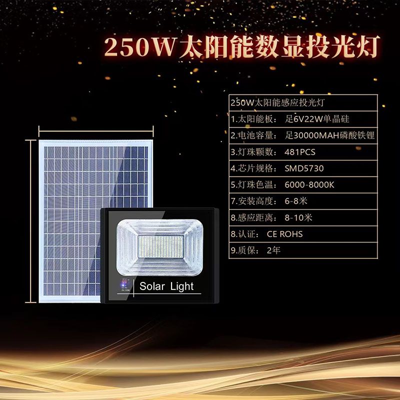 Solar street lamps, solar lamps, outdoor lighting fixtures Application Scenario