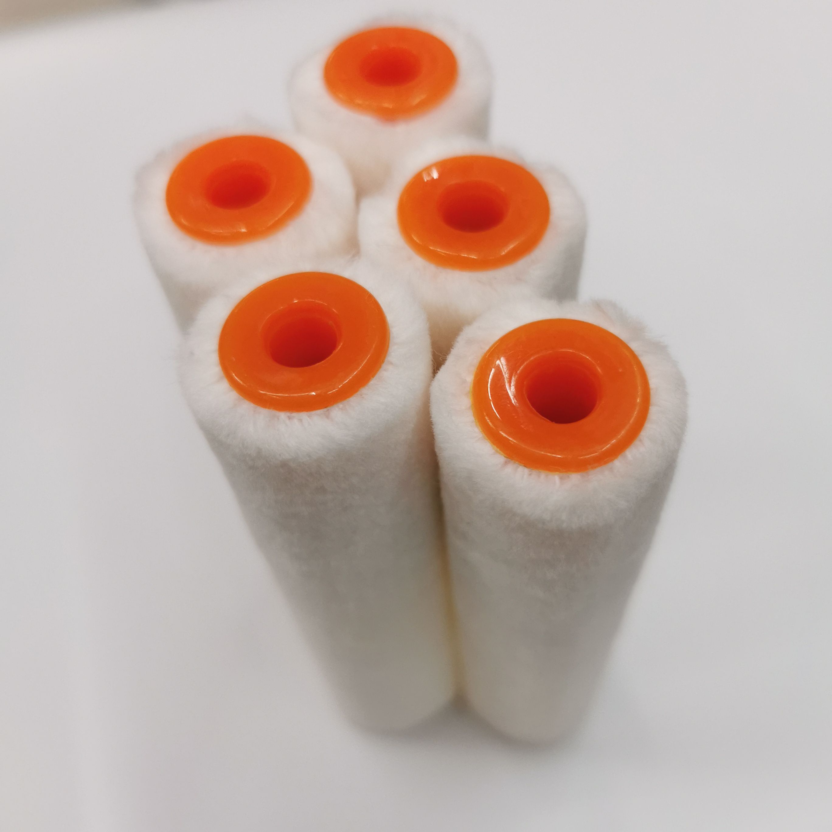 4-inch paint brush roller, small bristle sleeve, painting tool, wool, high quality details Picture