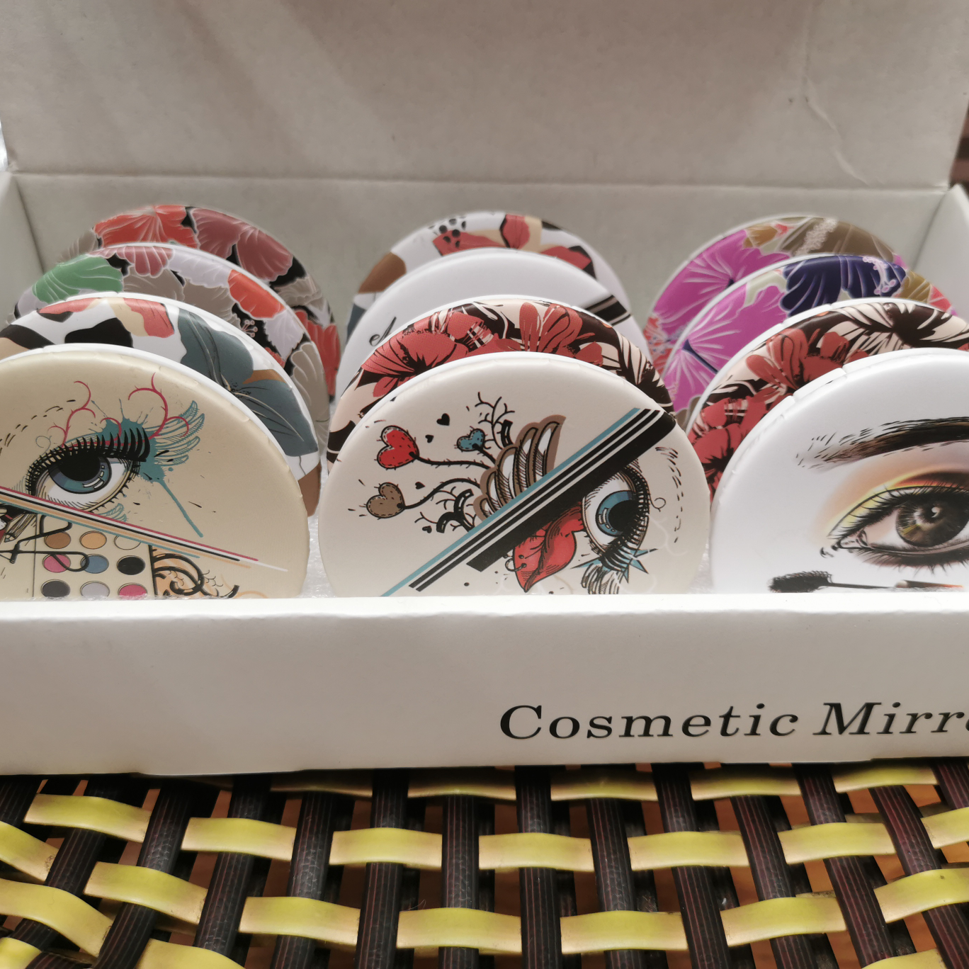 礼盒装双面镜子一系列混