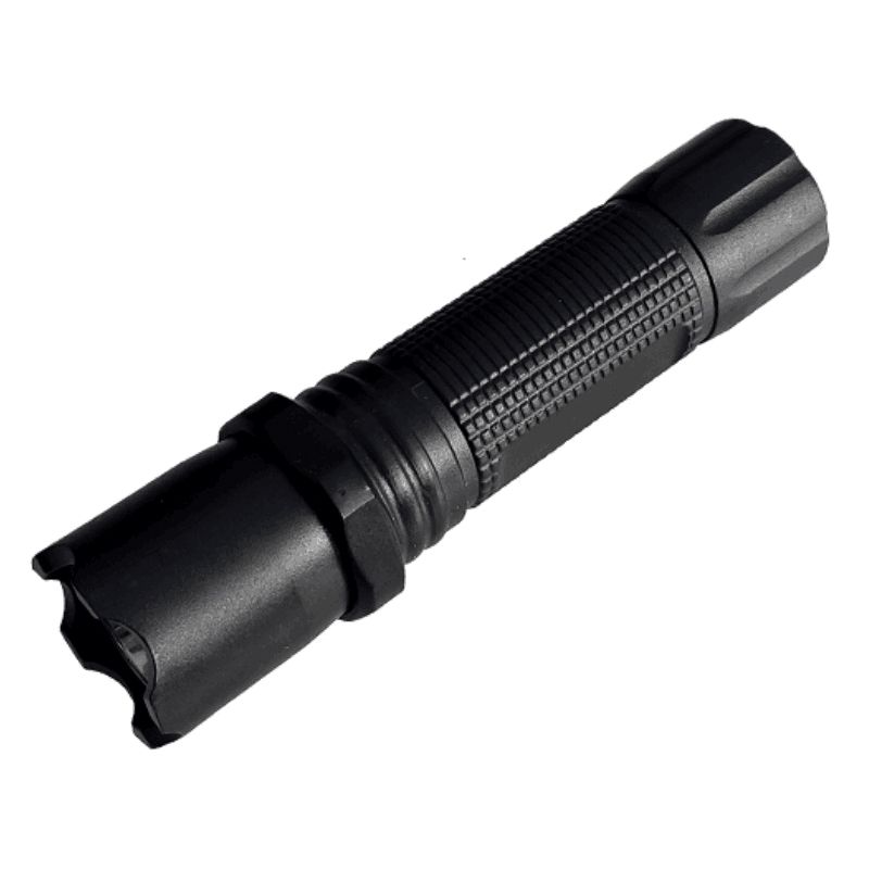 803USB rechargeable plastic flashlight (240pcs,27kg, 63×35×44.5=0.1m ³, military green plastic box)