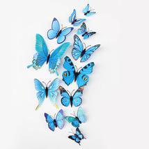 单层蝴蝶仿真3d立体星星创意墙贴纸客厅房间冰箱贴