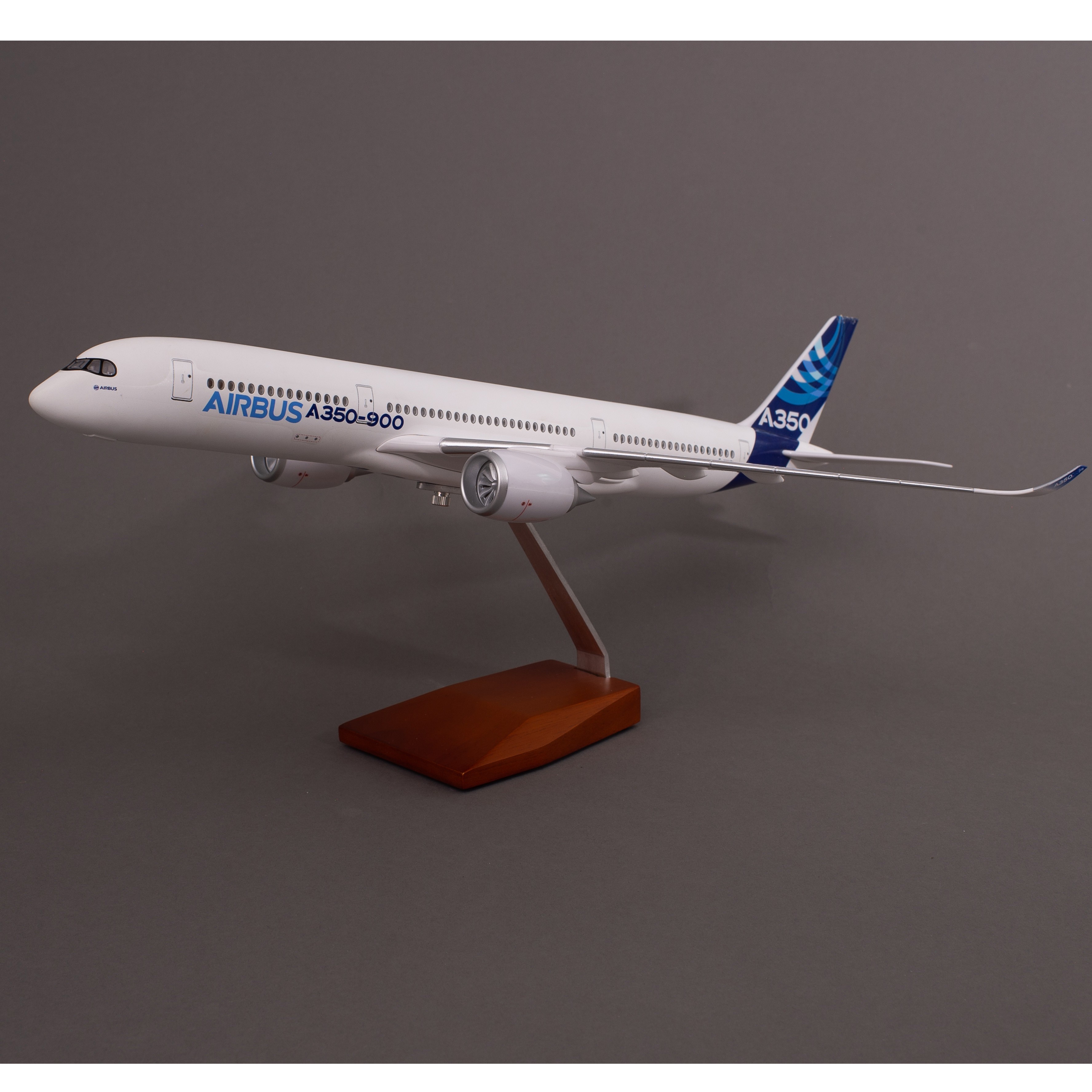 飞机模型(47cm西班牙伊比利亚航空a350飞机模型)abs合成塑脂飞机模型