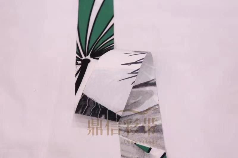 Korean webbing 1409 Hawaiian fabric lace ribbon factory direct sales for export 50Y detail image 2