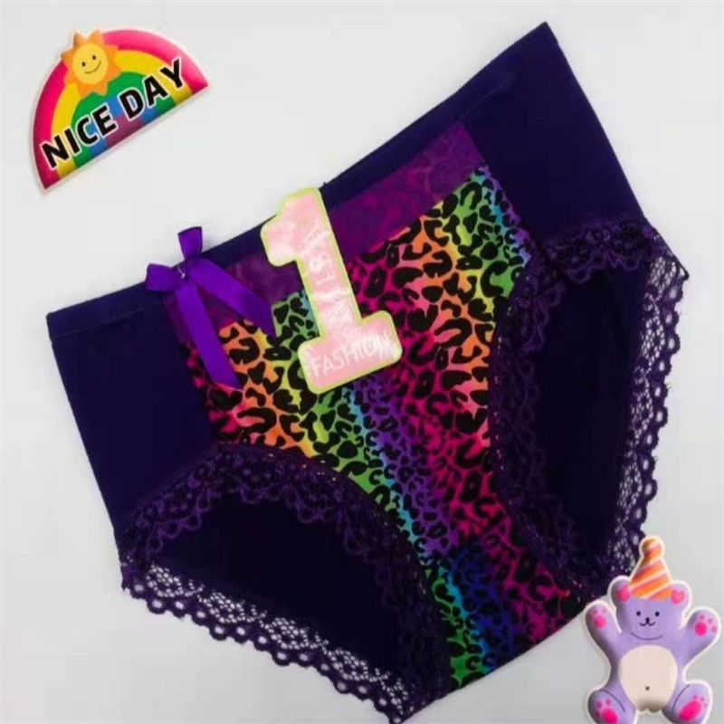 New Women's Briefs Fashion Girls' Briefs Ladies' Briefs Small Briefs High-Grade Cotton Briefs 12