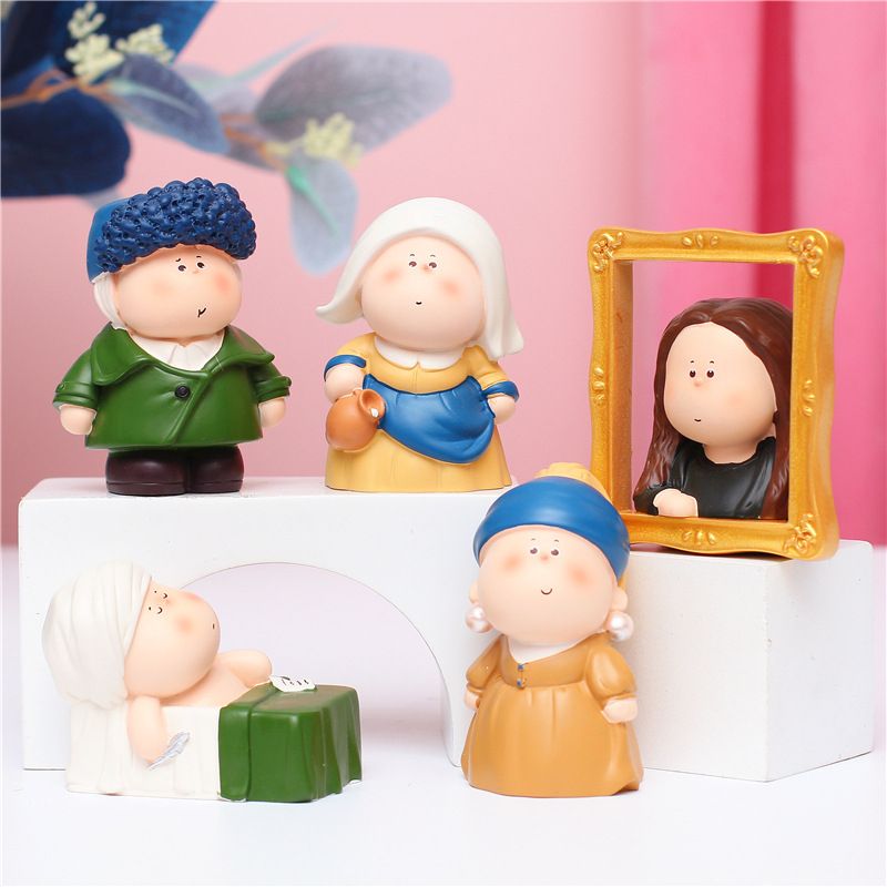 Healing Department Resin Trinket Gift Office Desktop Ceramic Decoration Small Gift 24