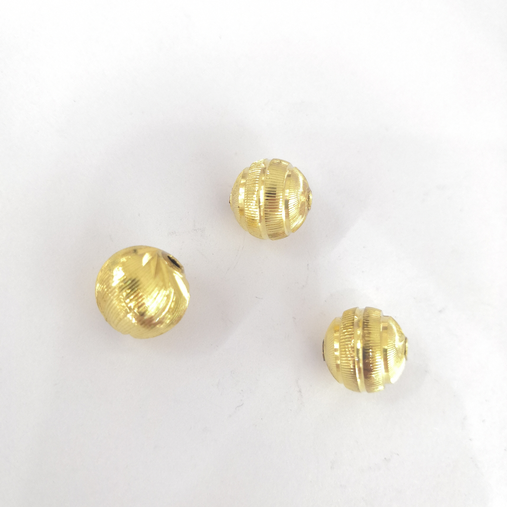 Copper tube bead batch flower 21