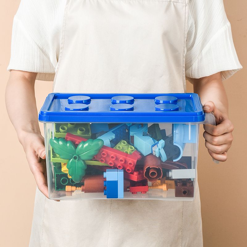 乐高玩具收纳盒儿童拼装积木分类整理箱零食收纳盒储物箱详情图4