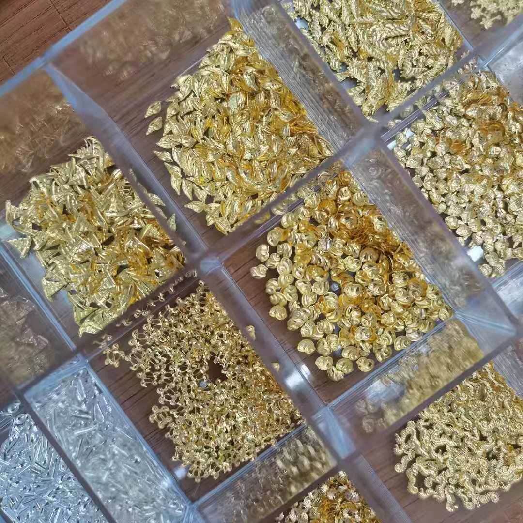 Direct sales of 3.5X6 new large Conch nail metal patches from the manufacturer Specification drawing