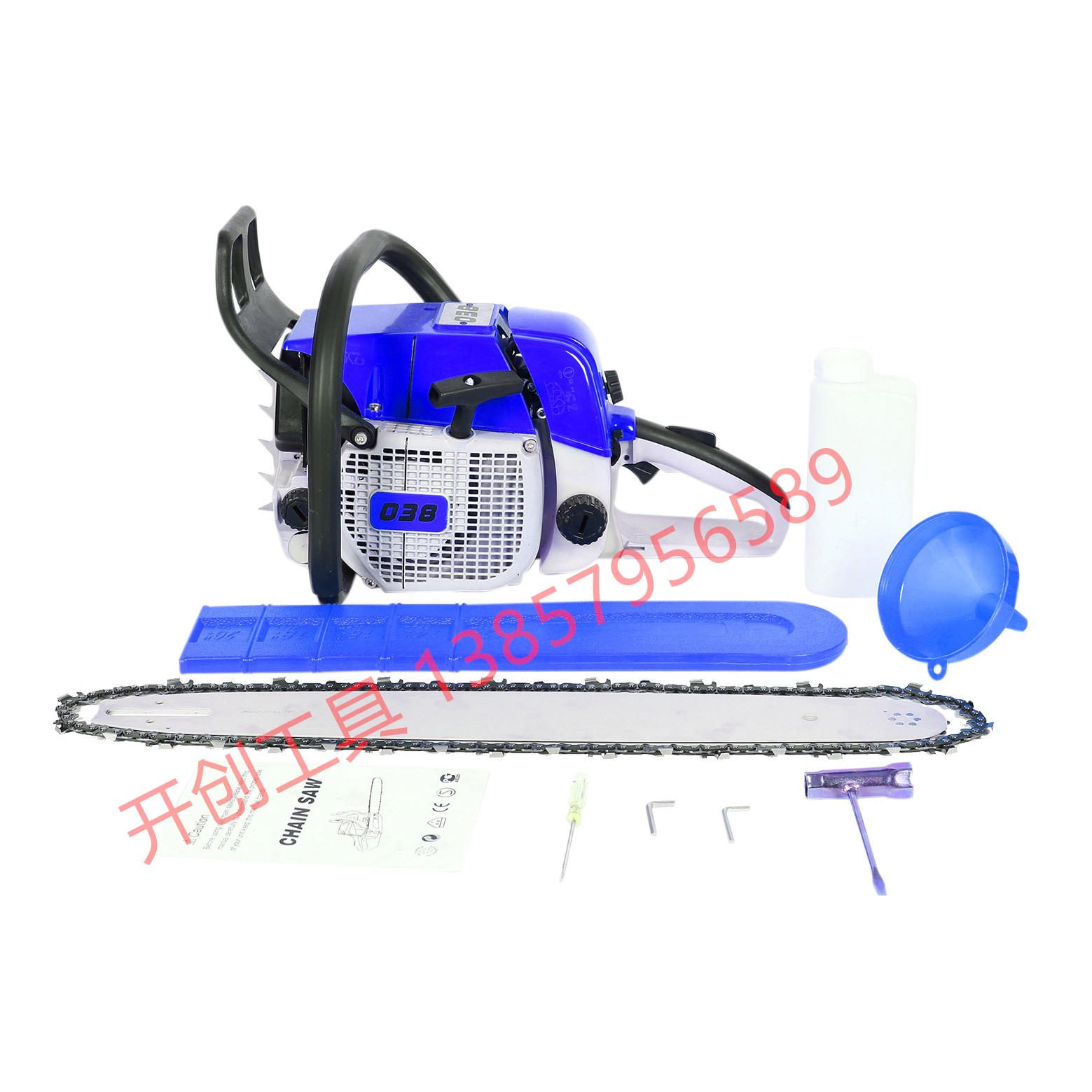 园林机械大功率电链锯链条锯伐木锯高品质B款详情图3
