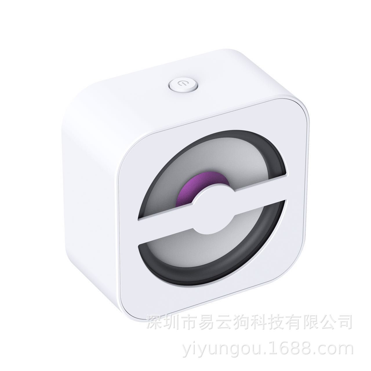 AI智能蓝牙音箱批发定制 家用便携式ai语音识别蓝牙低音炮小音响详情图11