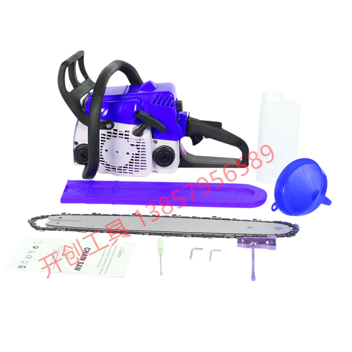 园林机械大功率电链锯链条锯伐木锯高品质B款详情图5