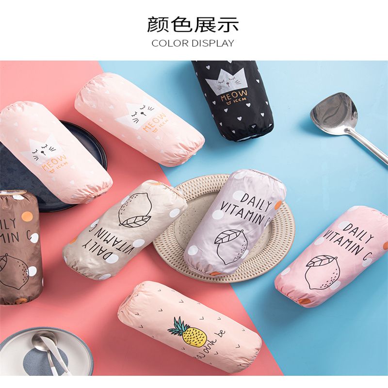 Lace Long And Short Sleeves Waterproof And Oil-Proof Household Wear-Resistant Sleeves Dirty And Waterproof Sleeves Female Lovely Kitchen Arm Sleeve 142