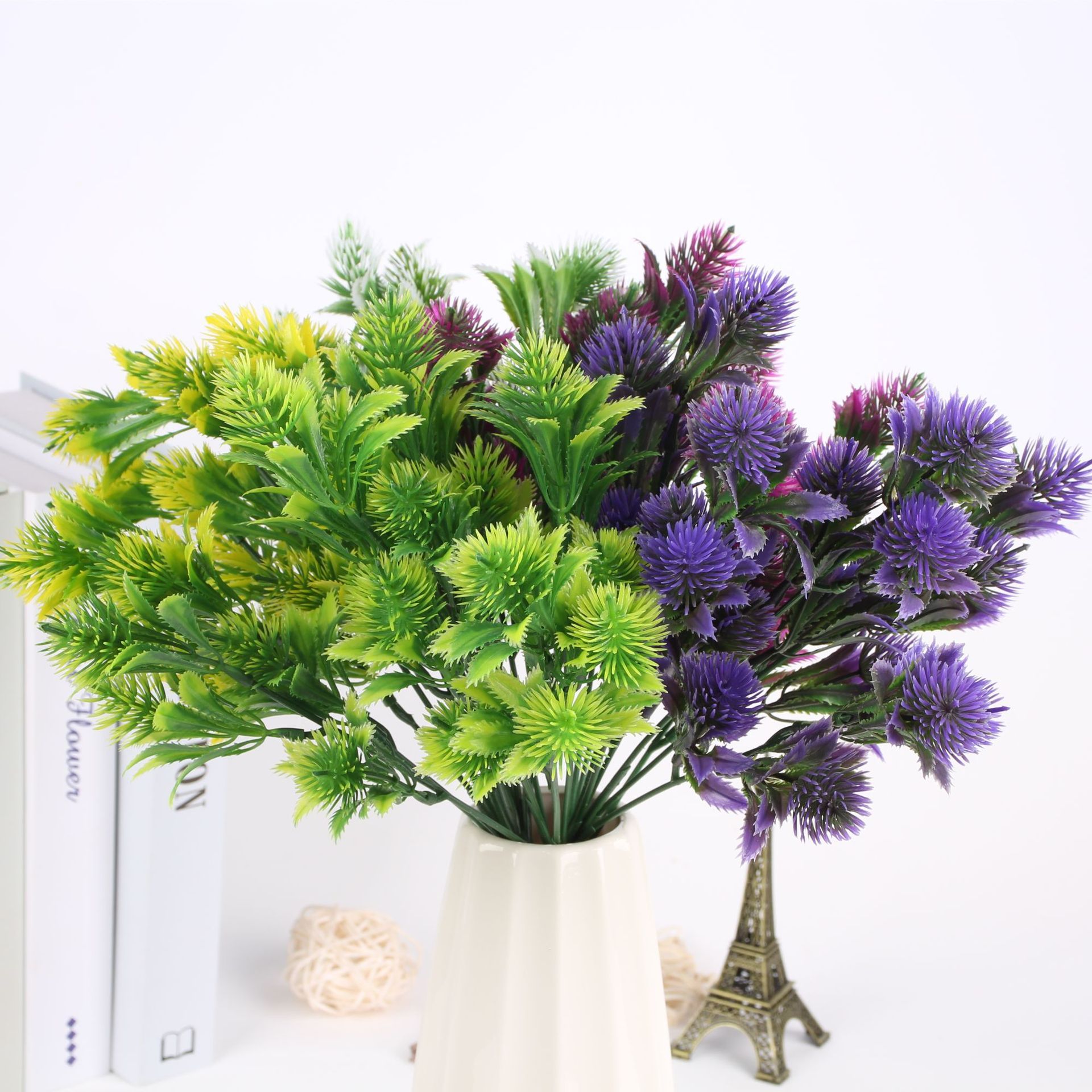 Jinwu floriculture foreign trade simulation of water plant bunches of water plant plastic flower ferns decorative home furnishing pieces of fresh green plants thumbnail