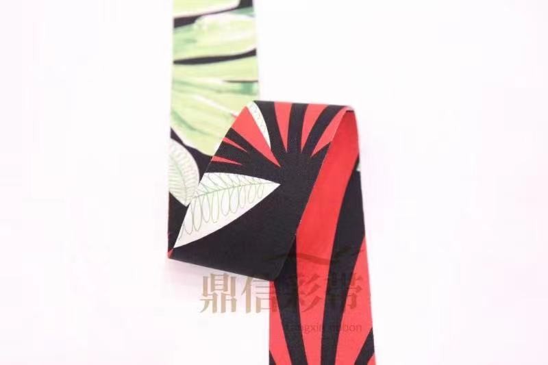 Korean webbing 1409 Hawaiian fabric lace ribbon factory direct sales for export 50Y detail image 1