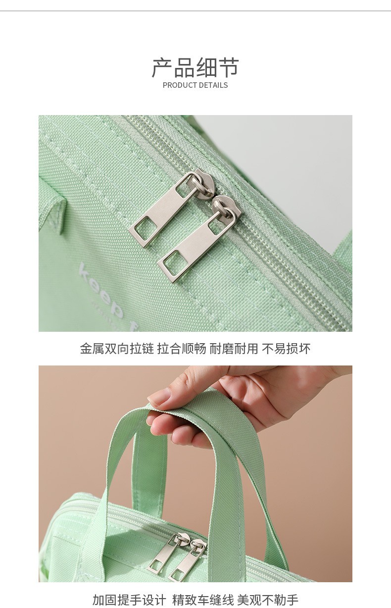 新款大容量保温便当包手提外出上班饭盒袋钢架宝妈便携马卡龙冰包3详情图14