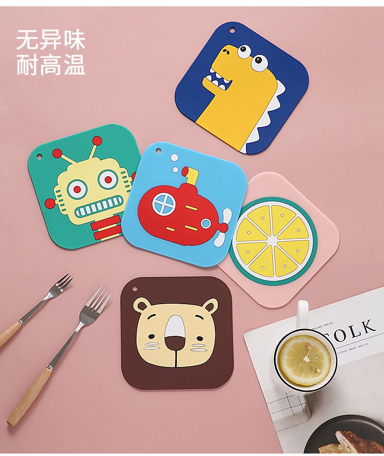 A479卡通防滑杯垫详情图3