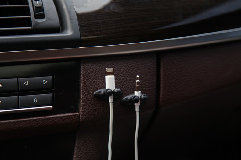 Supply 8 pieces of car navigation, car charging, data cable, fixed clamps, wire clips, multi-functional wire clamps, and wire binding clamps for vehicle installation detail image 14