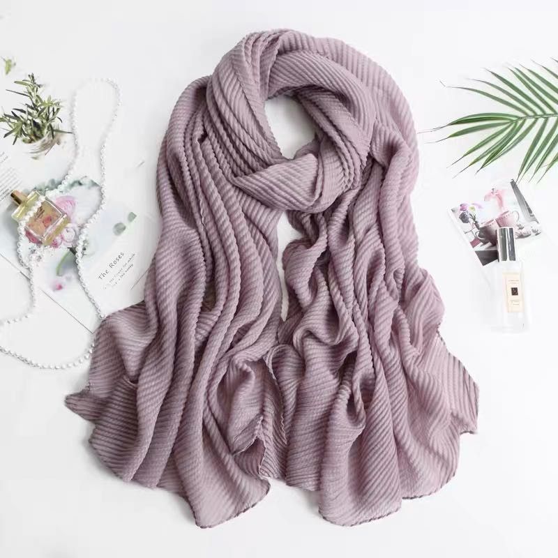 Women's Autumn And Winter Coat Korean Version Of Everything Casual Explosion Lady Retro Trendy Scarf 30876