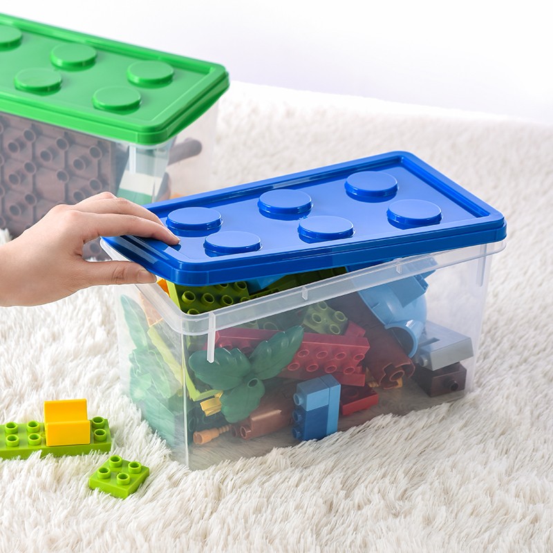 乐高玩具收纳盒儿童拼装积木分类整理箱零食收纳盒储物箱详情图4